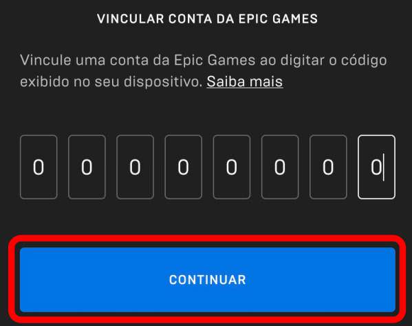 Epicgames.com/activate introduzir código