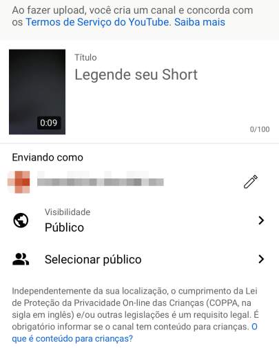 YouTube Shorts orientação detalhada em 2022