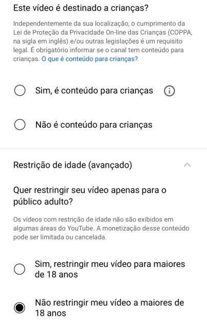 YouTube Shorts orientação detalhada em 2022