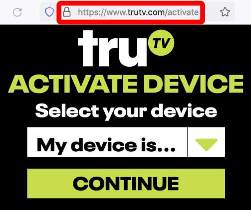 Como ativar trutv.com/activate